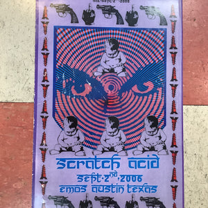 Scratch Acid at Emo's - 2006 (Poster)