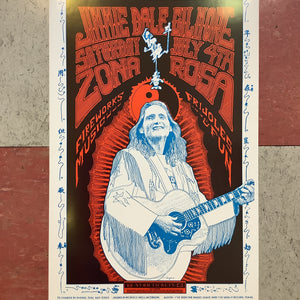 Jimmie Dale Gilmore July 4th at La Zona Rosa - 1992 (Poster)