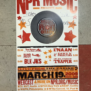 NPR Music Presents: "Music For The Right Brain" at The Parish - 2009 (Poster)