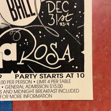 Load image into Gallery viewer, Marcia Ball New Years Eve at La Zona Rosa - 1993 (Poster)
