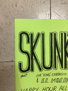 Skunks, Joe "King" Carrasco, and El Molino at Raul's (Poster)