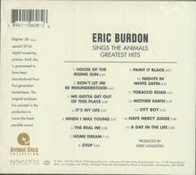 Load image into Gallery viewer, Eric Burdon : Eric Burdon Sings The Animals&#39; Greatest Hits (CD, Comp, 24K)
