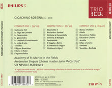 Load image into Gallery viewer, Rossini* : Academy Of St Martin In The Fields*, Sir Neville Marriner : Complete Overtures (3xCD, Album, RE)
