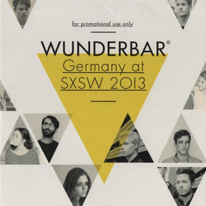 Various : Wunderbar - Germany At SXSW 2013 (CD, Comp, Promo)