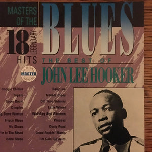 John Lee Hooker : Masters of the Blues The Best of John Lee Hooker (CD, Album, Comp)