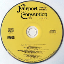 Load image into Gallery viewer, Fairport Convention Featuring Sandy Denny : Live 1974 (My Father's Place) (CD, Album)
