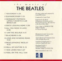 Load image into Gallery viewer, The Royal Philharmonic Orchestra* : The Music Of The Beatles (CD, Album, RE)
