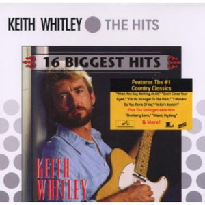 the album cover for Keith Whitley - 16 Biggest Hits
