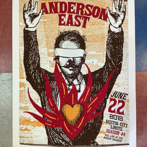 Anderson East at Austin City Limits - 2018 (Poster)
