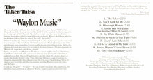 Load image into Gallery viewer, Waylon Jennings : The Taker/Tulsa &amp; Honky Tonk Heroes (CD, Album, Comp, RE)
