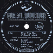 Load image into Gallery viewer, D-Day (2) / Big Boys (2) / Standing Waves / The Pool : Moment Productions (Flexi, 8", Promo)

