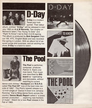Load image into Gallery viewer, D-Day (2) / Big Boys (2) / Standing Waves / The Pool : Moment Productions (Flexi, 8", Promo)

