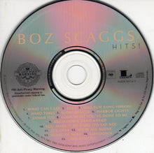 Load image into Gallery viewer, Boz Scaggs : Hits! (CD, Comp, RE)
