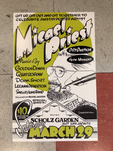 Load image into Gallery viewer, Micael Priest Art Auction at Scholz Garden (Poster)
