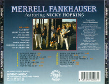 Load image into Gallery viewer, Merrell Fankhauser : California Live (CD, Album)
