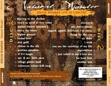 Load image into Gallery viewer, Stevie Wonder : Natural Wonder - Live In Concert (2xCD, Album, Club)
