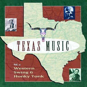 Various : Texas Music, Vol. 2 - Western Swing & Honky Tonk (CD, Comp, RM)