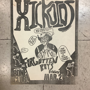 Hickoids at Bone Club (Poster)