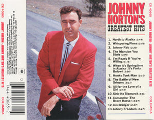 Johnny Horton : Johnny Horton's Greatest Hits (CD, Comp, RE)