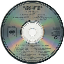 Load image into Gallery viewer, Johnny Horton : Johnny Horton&#39;s Greatest Hits (CD, Comp, RE)
