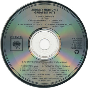 Johnny Horton : Johnny Horton's Greatest Hits (CD, Comp, RE)