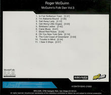 Load image into Gallery viewer, Roger McGuinn : McGuinn's Folk Den Vol. 3 (CDr, Album, Enh)
