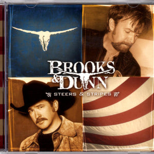 Brooks & Dunn : Steers & Stripes (HDCD, Album, Son)