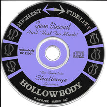 Load image into Gallery viewer, Gene Vincent : Ain't That Too Much: The Complete Challenge Sessions (CD, Comp, Mono)
