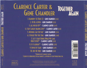 Clarence Carter / Gene Chandler : Together Again (CD, Album, Comp)