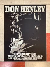 Load image into Gallery viewer, Don Henley at Austin City Limits - 2015 (Poster)
