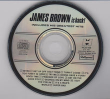 Load image into Gallery viewer, James Brown : James Brown Is Back! (CD, Comp)
