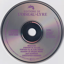 Load image into Gallery viewer, Mozart* - The Academy Of Ancient Music, Jaap Schröder, Christopher Hogwood : Symphony No. 38 "Prague" • Symphony No. 39 (CD, Album, RE)
