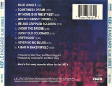Load image into Gallery viewer, Merle Haggard : Blue Jungle (CD, Album)
