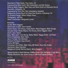 Load image into Gallery viewer, Merle Haggard : Blue Jungle (CD, Album)
