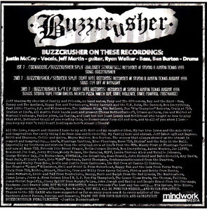 Buzzcrusher : Buzzcrusher (CD, Comp)