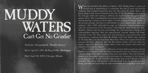 Muddy Waters : Can't Get No Grindin' (CD, RE)