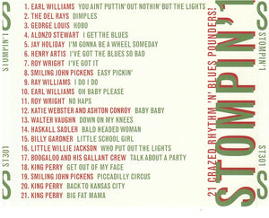 Various : Stompin' 1 - 21 Crazed Rhythm 'N' Blues Pounders! (CD, Album, Comp)