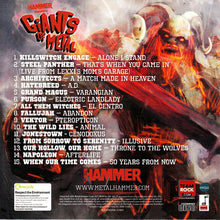 Load image into Gallery viewer, Various : Giants Of Metal (CD, Comp, Promo)
