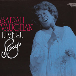 Sarah Vaughan : Live At Rosy's (2xCD, Album)