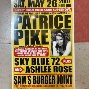 Patrice Pike at Sam's Burger Joint - 2007 (Poster)