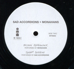 Sad Accordions / Monahans : Sad Accordions + Monahans (12", EP)