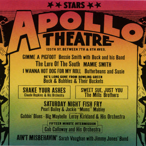 Various : Stars Of The Apollo Theatre (2xCD, Comp, RE)