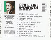 Load image into Gallery viewer, Ben E. King : Stand By Me And Other Hits (CD, Comp)
