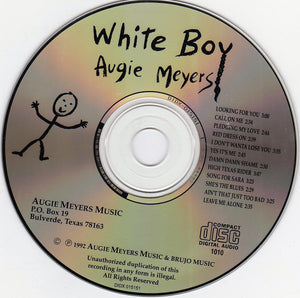 Augie Meyers : White Boy (CD, Album)