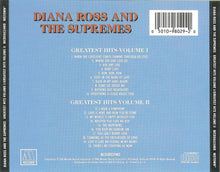 Load image into Gallery viewer, Diana Ross And The Supremes* : Greatest Hits Volume I / Greatest Hits Volume II (CD, Comp)
