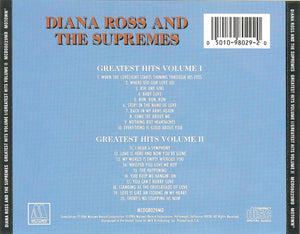 Diana Ross And The Supremes* : Greatest Hits Volume I / Greatest Hits Volume II (CD, Comp)