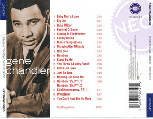 Gene Chandler : Duke Of Earl (And All The Rest) (CD, Comp)