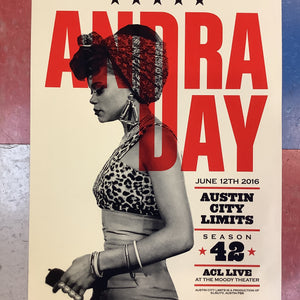 Andra Day at Austin City Limits - 2016 (Poster)