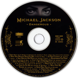 Michael Jackson : Dangerous (CD, Album, Pit)