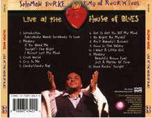 Load image into Gallery viewer, Solomon Burke And The Souls Alive Orchestra : Live At The House Of Blues (CD, Album, RE)
